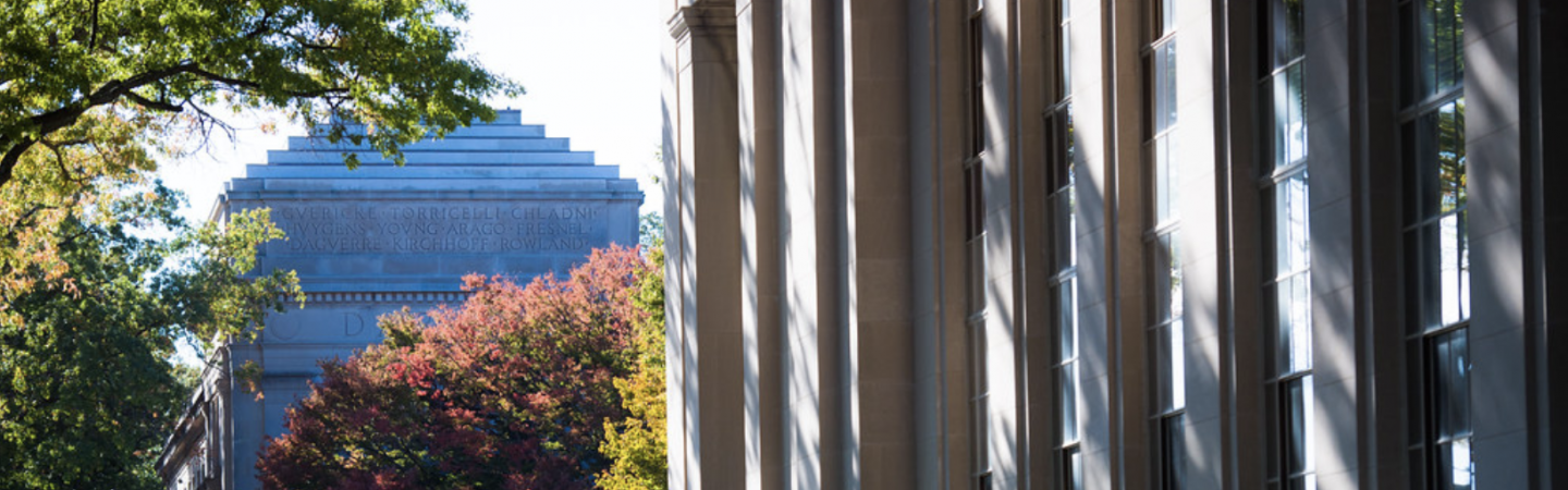 MIT autumn building campus