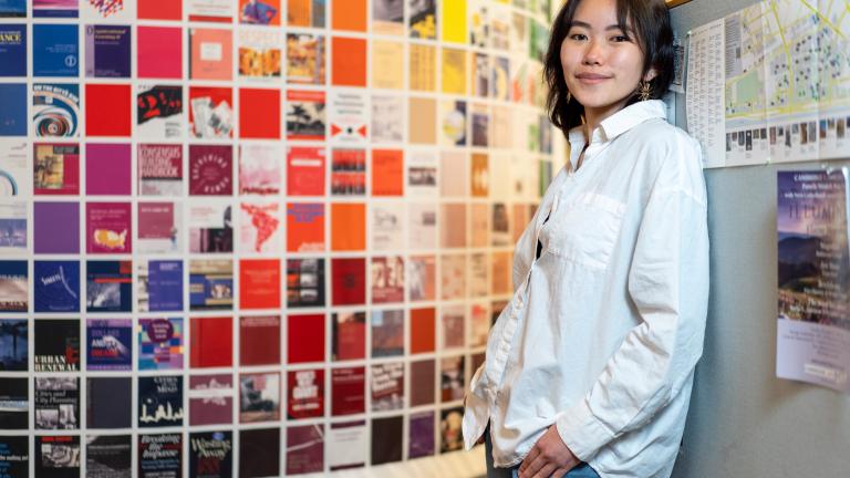 An urban studies and planning major with minors in anthropology and biology, Cindy Xie is also earning her master’s degree in city planning in a dual degree program.