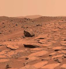 “At this time in Mars’ history, we think CO2 is everywhere, in every nook and cranny, and water percolating through the rocks is full of CO2 too,” Joshua Murray says.  