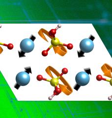 A class of materials called solid acids were especially likely to be fast proton conductors, based on computer simulations of the materials’ behavior.