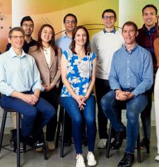 The SiTration team: (standing, from left to right) Tran Nguyen, Jatin Patil, Heeyun Choi Kim, Ahmed Helal, Noah Letwat, Daniel Bregante, and Sarah Melvin; (seated, left to right) Jeff Grossman, Morgan Baima, and Brendan Smith